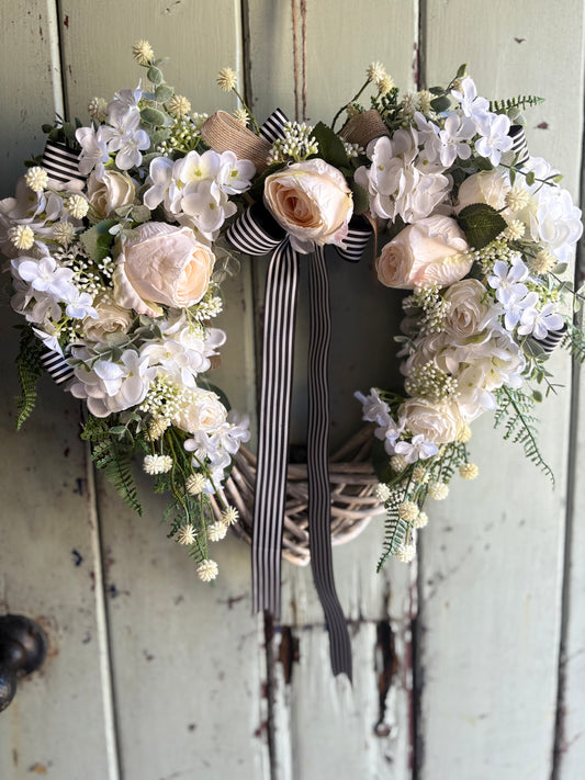 The Malone Heart Shape Wreath